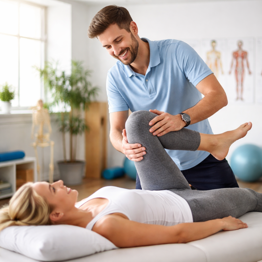 Physiotherapie Behandlung in der Praxis Marks
